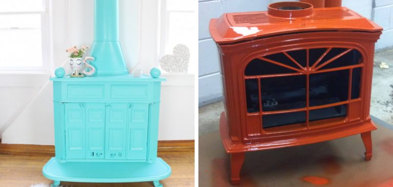 How To Paint A Wood Stove Easy Steps