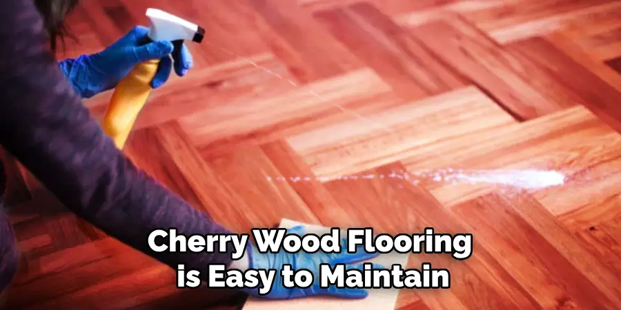 Cherry Wood Flooring is Easy to Maintain