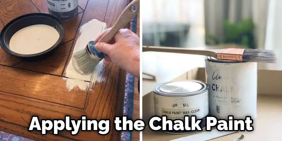 Applying the Chalk Paint