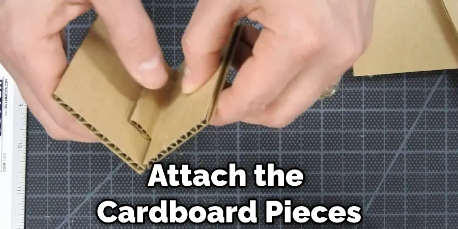 Attach the Cardboard Pieces