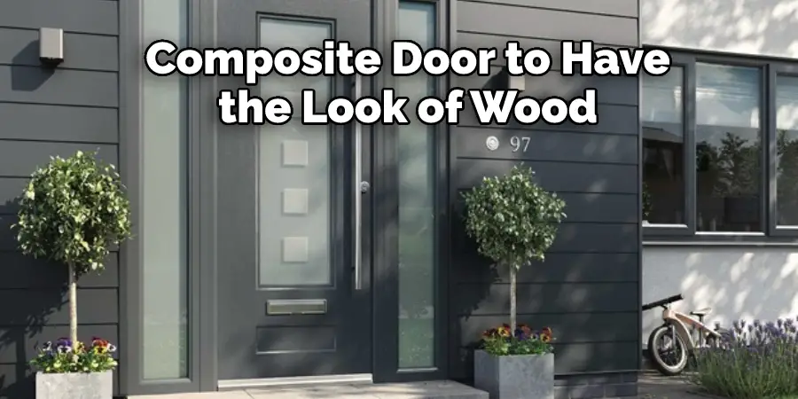 Composite Door to Have the Look of Wood