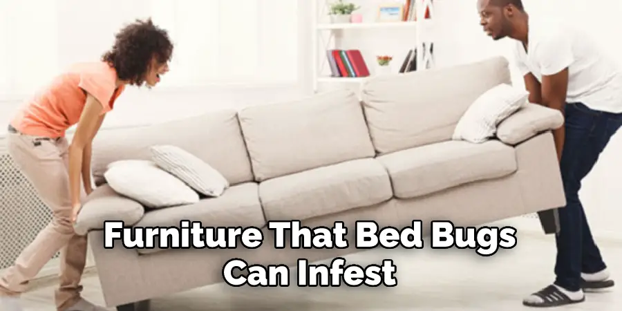 Furniture That Bed Bugs Can Infest