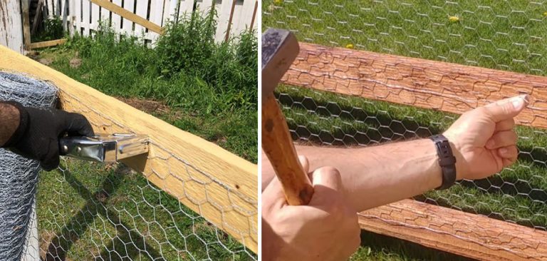 How to Attach Chicken Wire to Wood Without Staples in 10 Steps