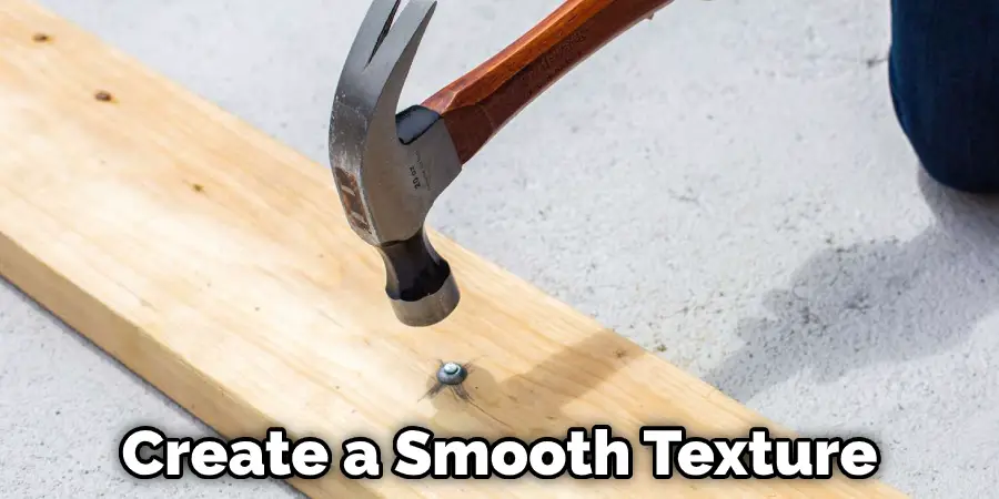 Create a Smooth Texture