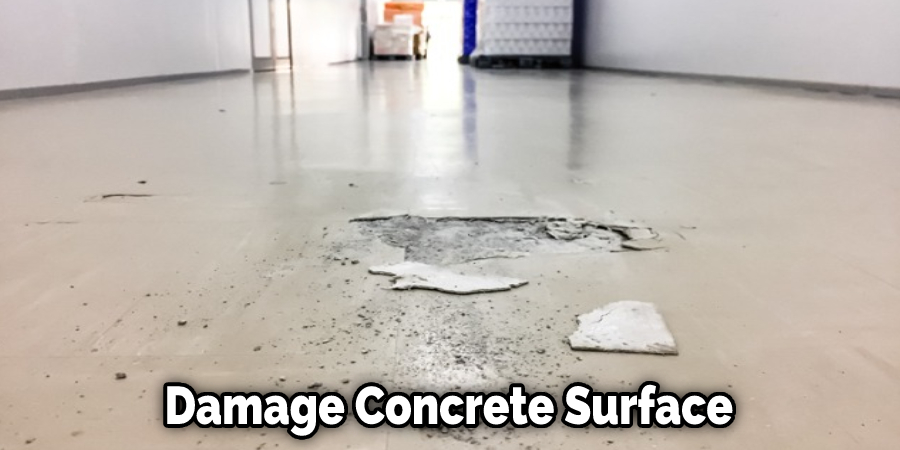 Damage Concrete Surface