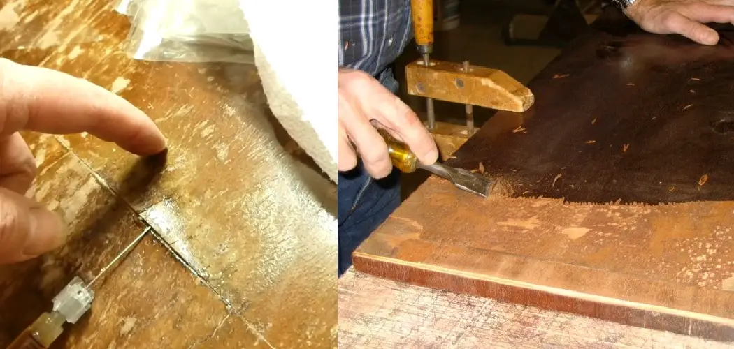 How to Fix Water Damaged Swollen Wood Table