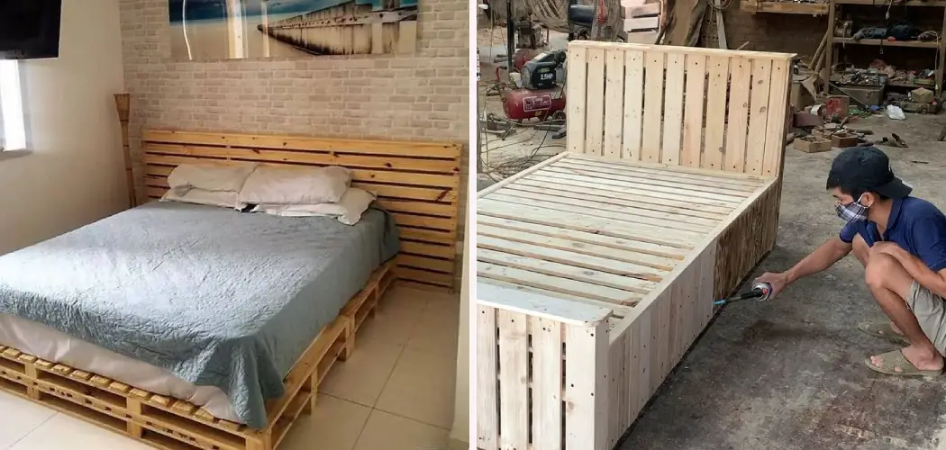 How to Make a King Size Pallet Bed