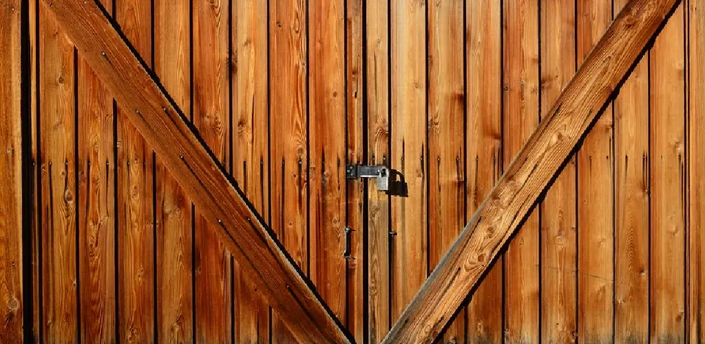 How to Straighten a Warped Barn Door