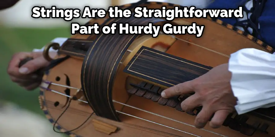 Strings Are the Straightforward Part of Hurdy Gurdy