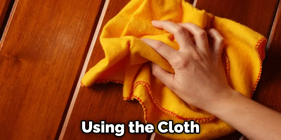 Using the Cloth