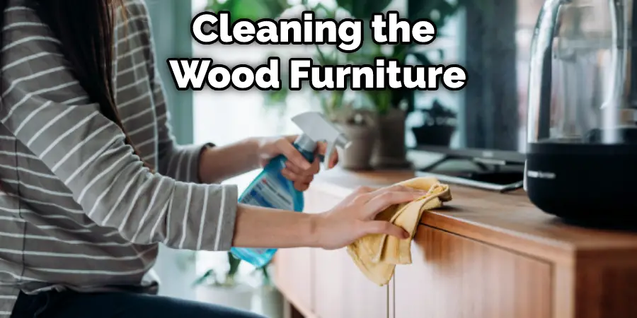 Cleaning the  Wood Furniture