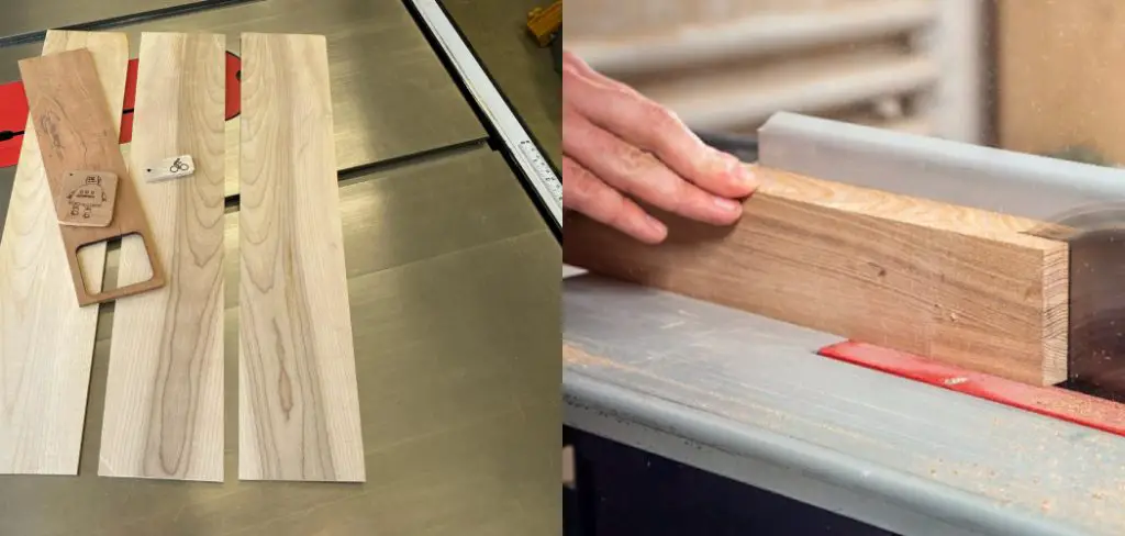How to Cut a Board in Half Thickness