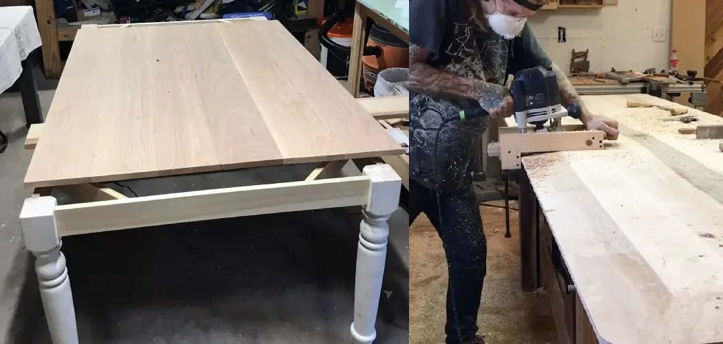 How to Plane a Table Top