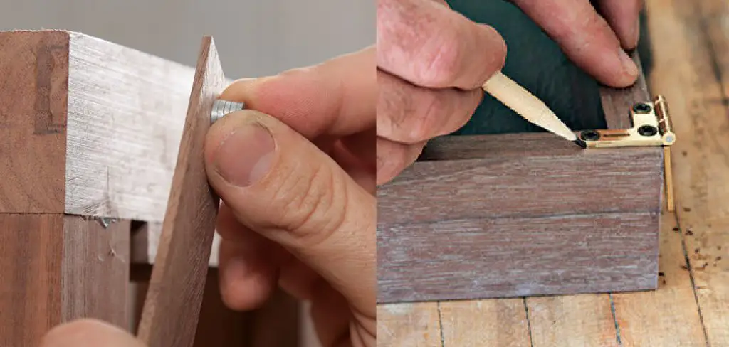 How to Hide Magnets in Wood