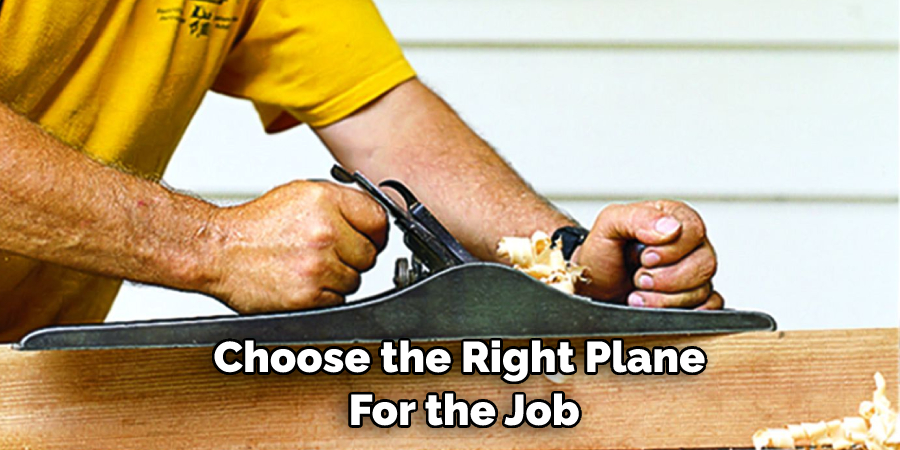 Choose the Right Plane  For the Job