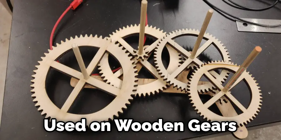 Used on Wooden Gears