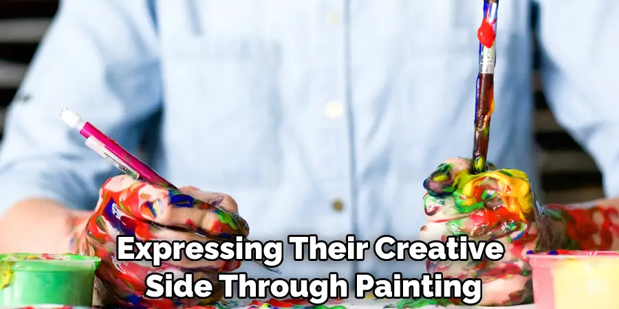 Expressing Their Creative Side Through Painting