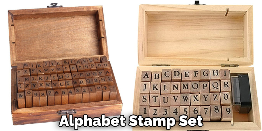 Alphabet Stamp Set