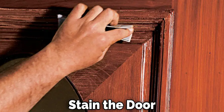 Stain the Door