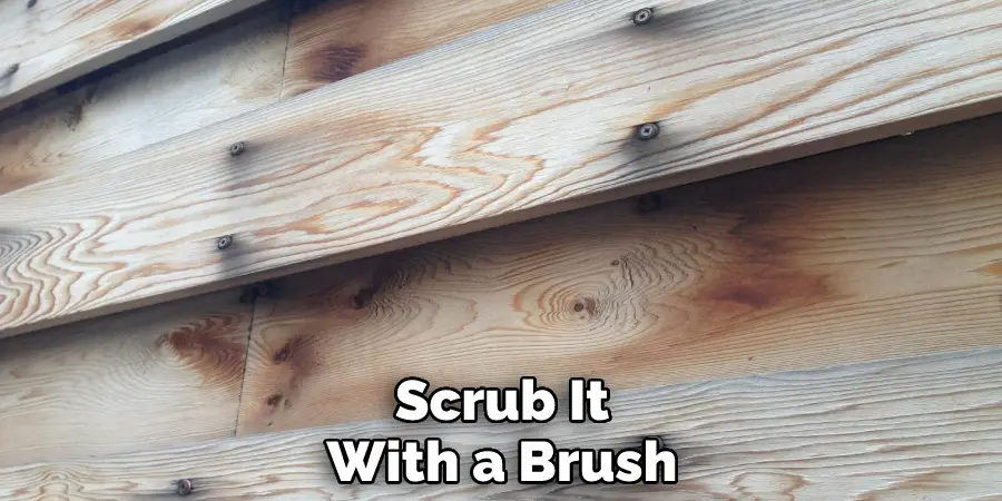 Scrub It With a Brush