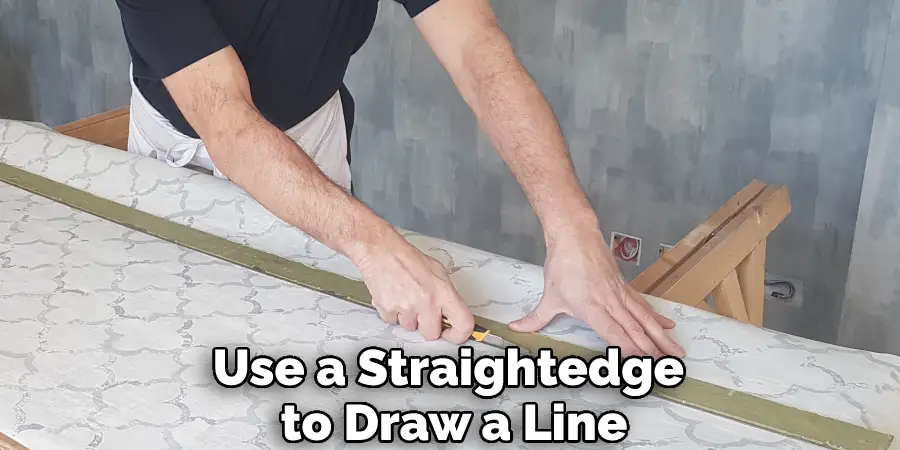 Use a Straightedge to Draw a Line