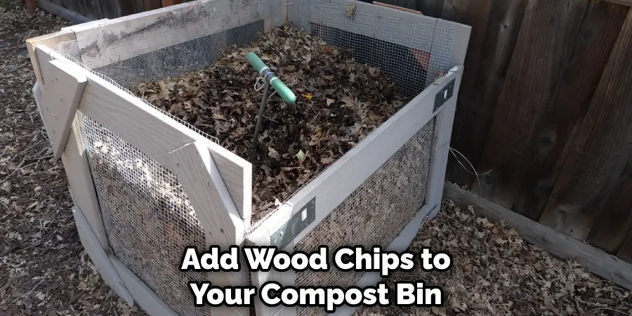 Add Wood Chips to Your Compost Bin