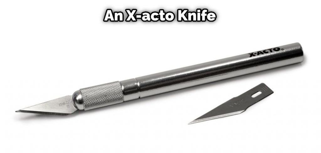 An X-acto Knife