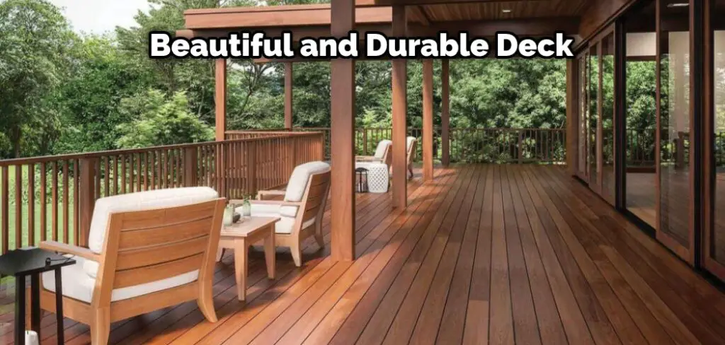 Beautiful and Durable Deck