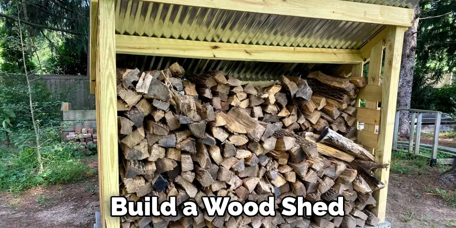 Build a Wood Shed