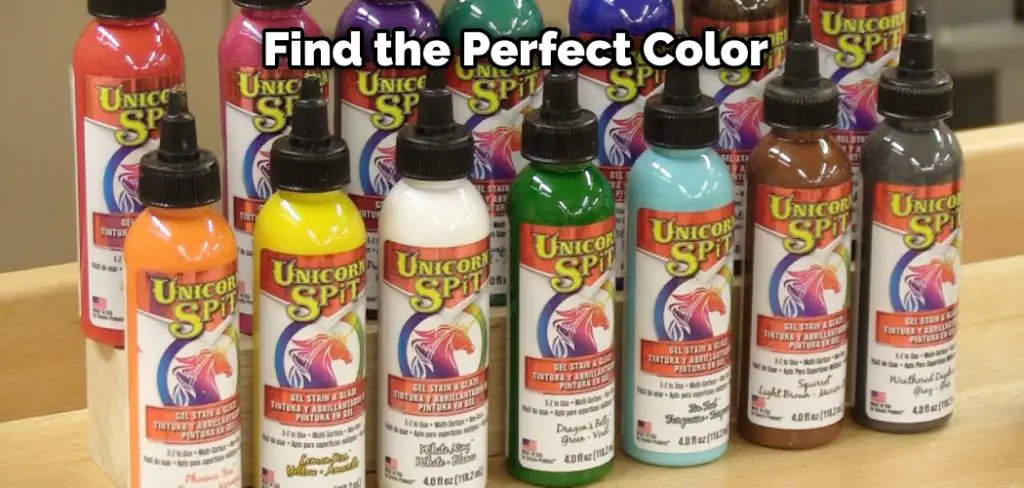  Find the Perfect Color