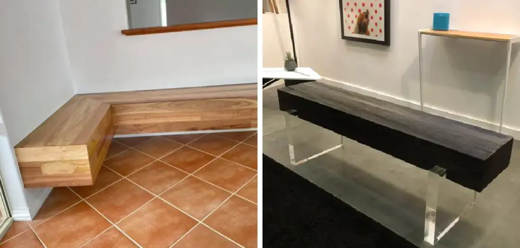 How to Build Floating Bench