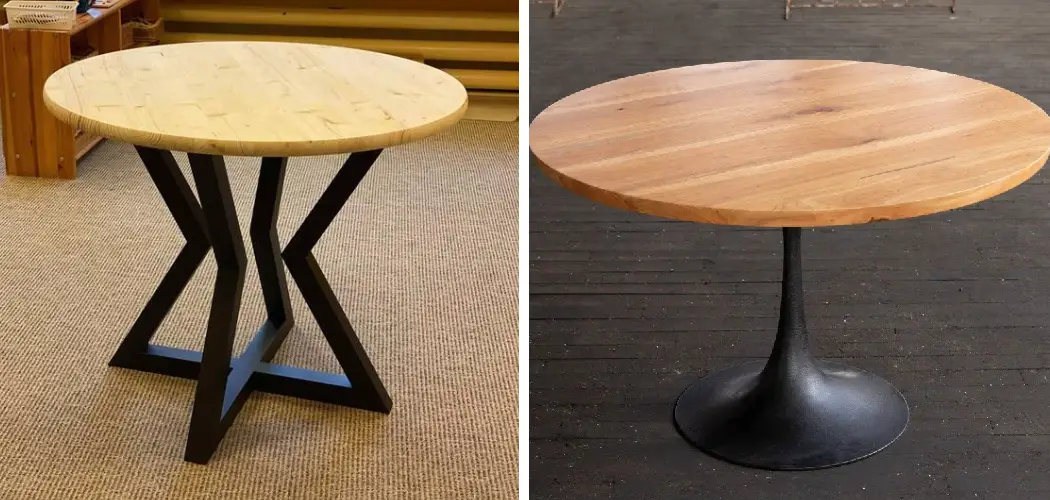 How to Build a Round Pedestal Table Base