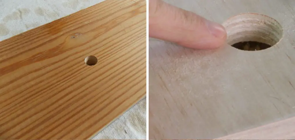 How to Make a Hole in Wood Without Drill