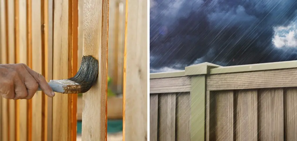 How to Protect Wood Fences From Weather