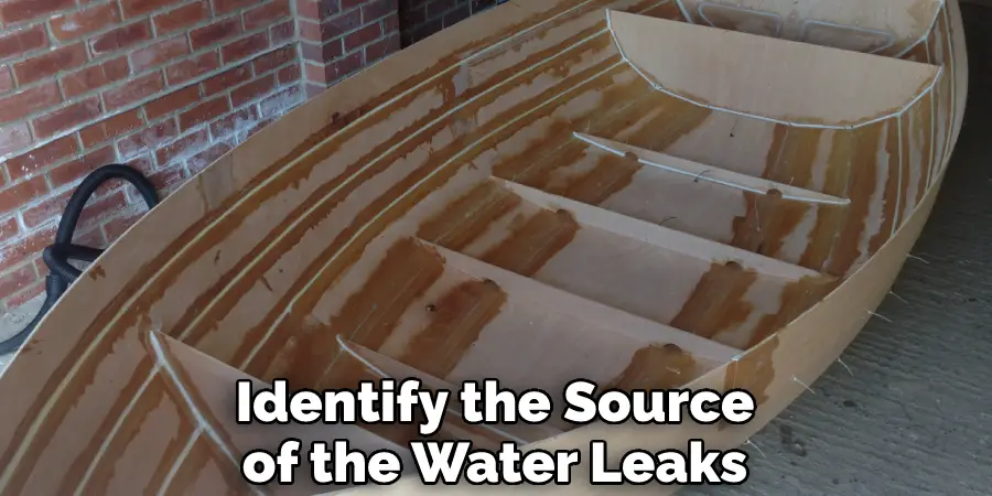 Identify the Source of the Water Leaks