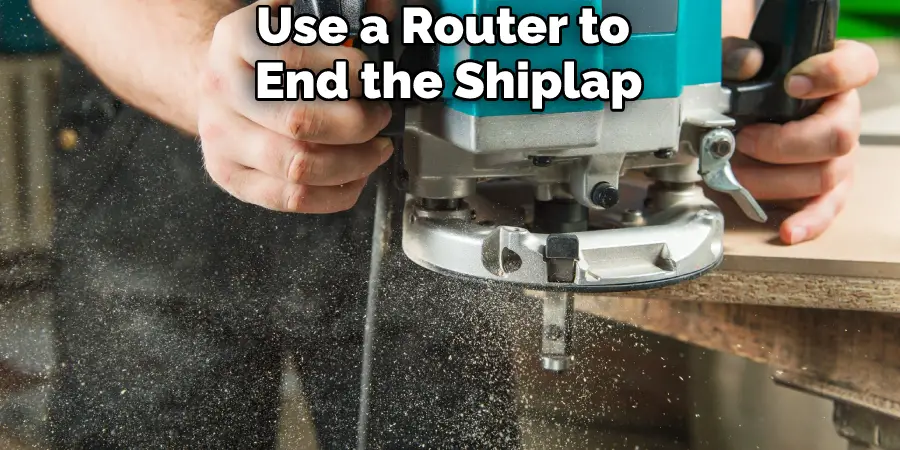 Use a Router to End the Shiplap