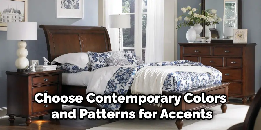Choose Contemporary Colors and Patterns for Accents