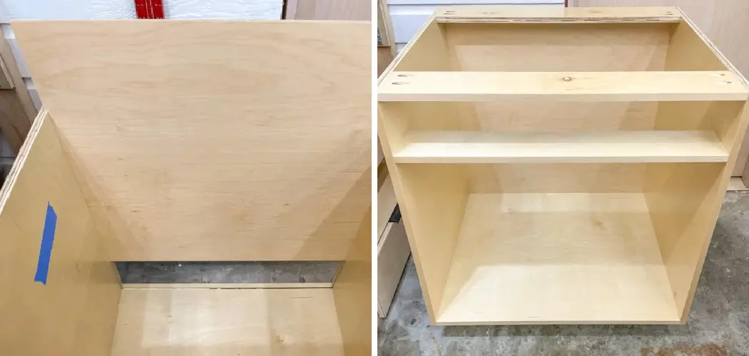 How to Attach Cabinet Back Panel