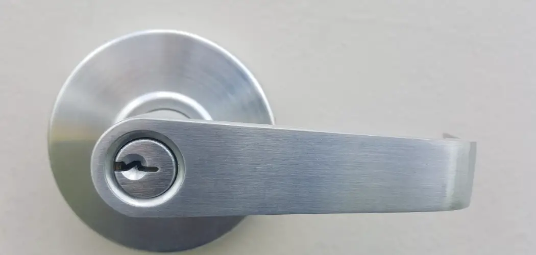 How to Cover Door Knob Hole