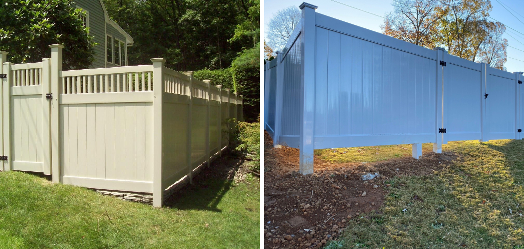 How To Fill Gap Under Vinyl Fence 6 Steps Guideline 2024 
