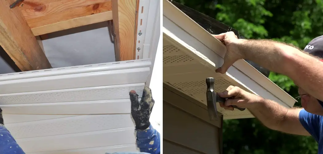 How to Install Vinyl Soffit Over Wood
