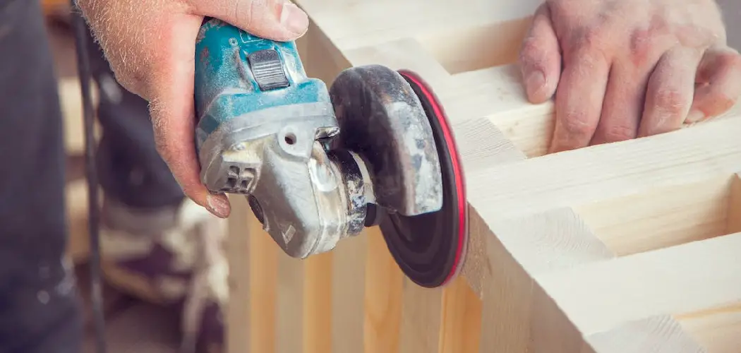 How to Use Angle Grinder for Sanding Wood