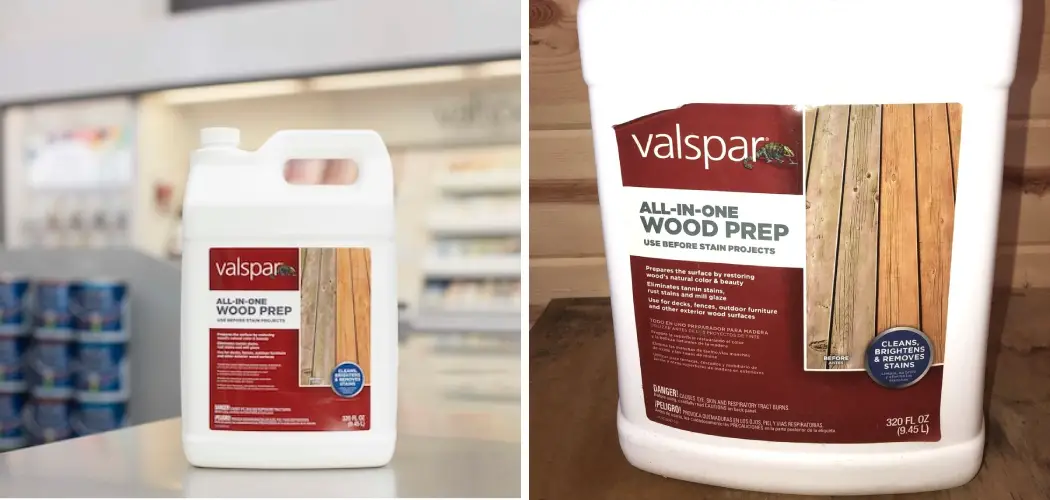 How to Use Valspar All in One Wood Prep