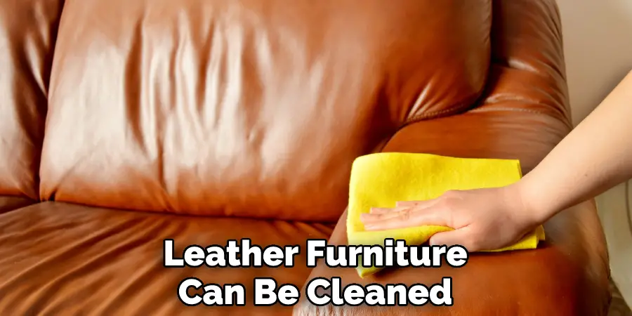 Leather Furniture Can Be Cleaned