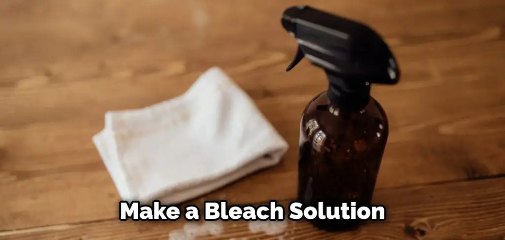 Make a Bleach Solution