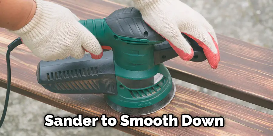 Sander to Smooth Down