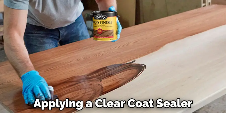 Applying a Clear Coat Sealer
