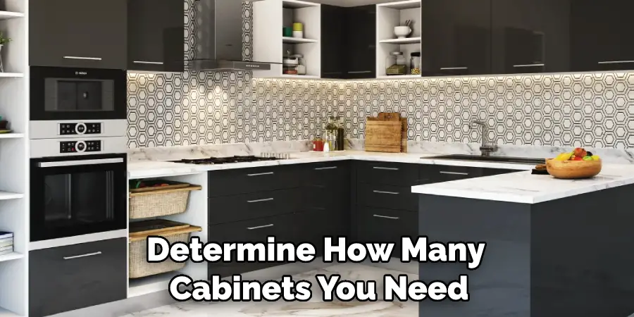 Determine How Many Cabinets You Need