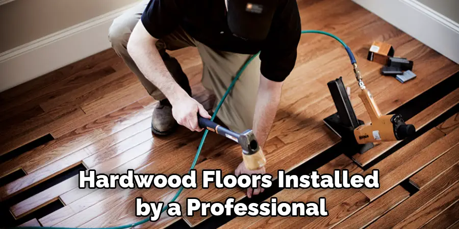 Hardwood Floors Installed by a Professional