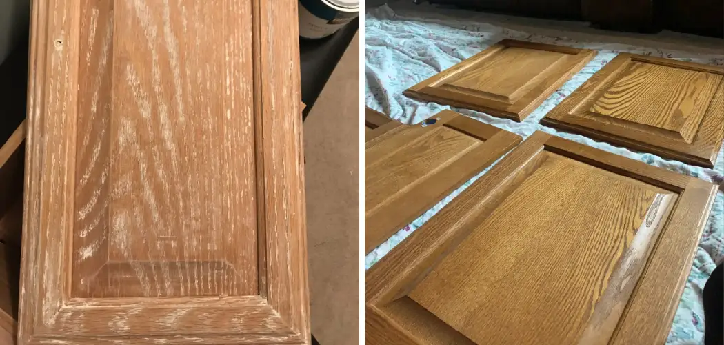 How to Get Rid of Wood Grain on Cabinets